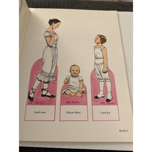 Godey’s Lady’s Book Children’s Fashion Tom Tierney Paper Doll Book Uncut PD3 - Picture 6 of 7